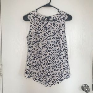 Leopard print tank